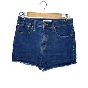 Madewell High Rise Denim Shorts Size 27